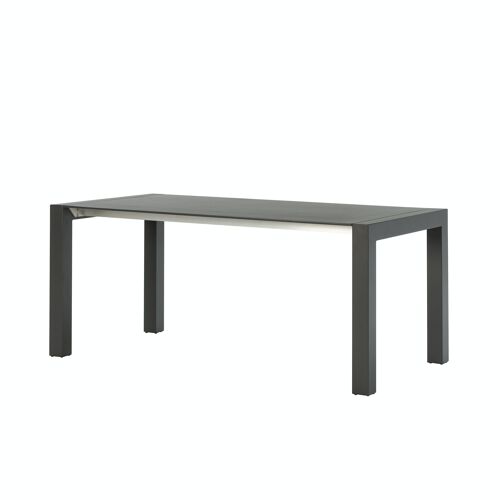 MESA COMEDOR EXTENSIBLE 174/219X90X76 MADERA GRIS MATE TH7560800