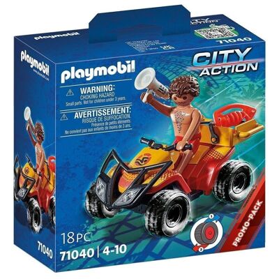 Playmobil City Action Quad de Rescate