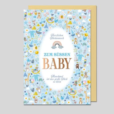 Baby card - Al dolce bambino