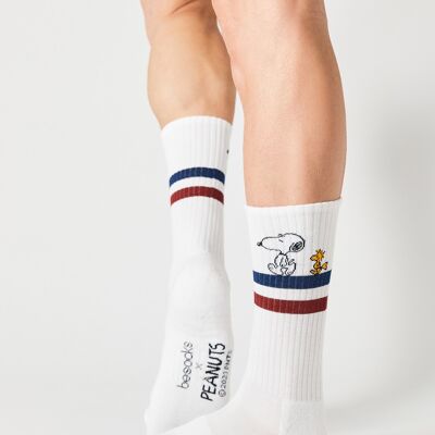 BeSnoopy Street Stripes – Socken aus 100 % Bio-Baumwolle