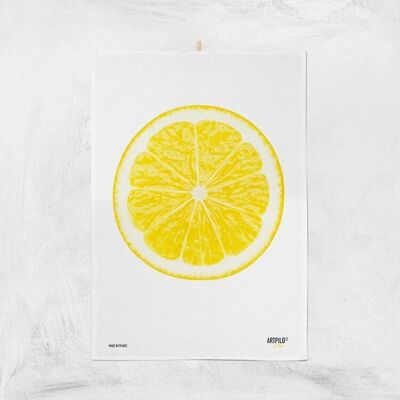 Tea towel, citrus fruits, 100% cotton, lemon, Citron model