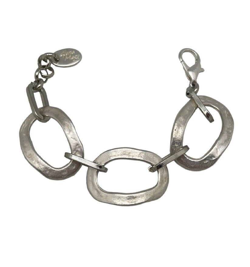 bracciale a maglie ovali