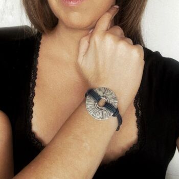 Copie du bracelet Etnia argent-bleu 2