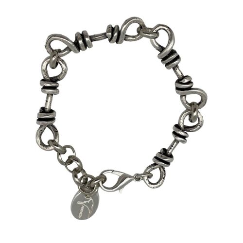 Pulsera "Alambra" plata