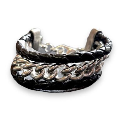 Bracelet chaîne en argent