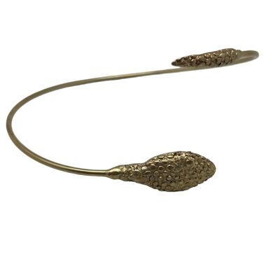 Golden snake choker