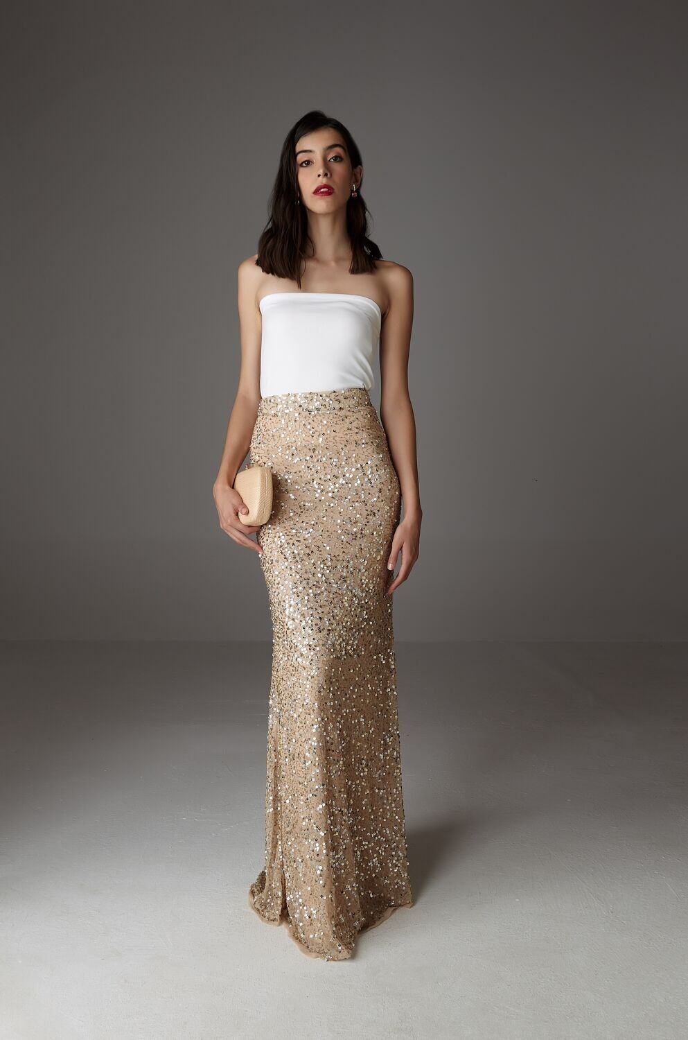 TOP GIALLO - TAGLIA CURVY