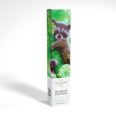 Diamond painting - Sweet Raccoon