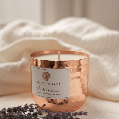 Copper pot Candle - Lavender Rosewood and Jasmine 250g