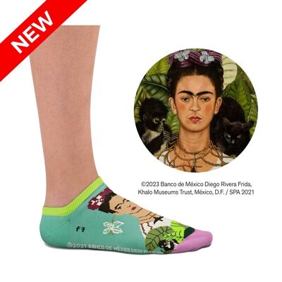 Frida Self-Portrait Low Socks