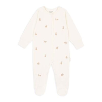 Embroidered Sleepsuit - Bunnies