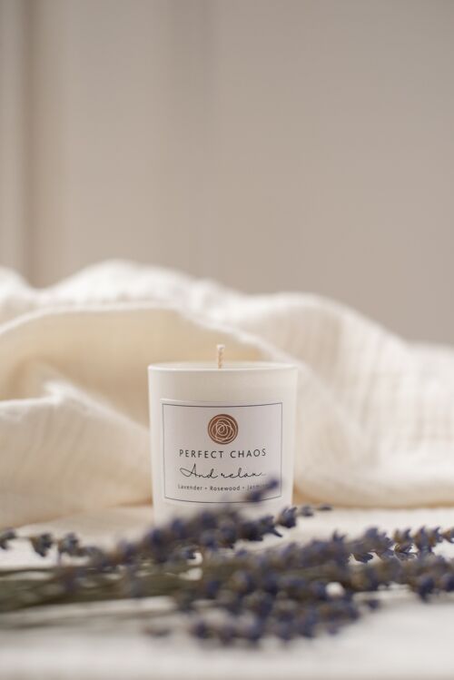 Travel Candle - Lavender, Rosewood and Jasmine