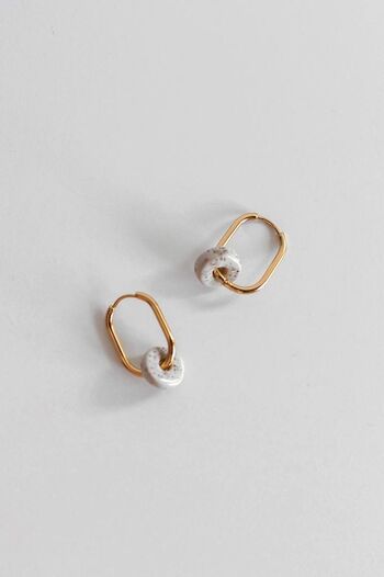 Boucles d'oreilles MINI-CALA CARBONE 1