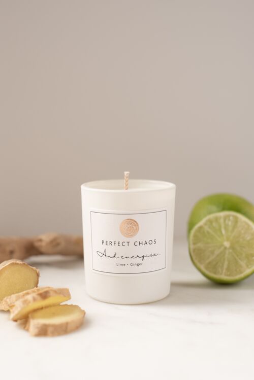 Travel Candle - Lime and Ginger