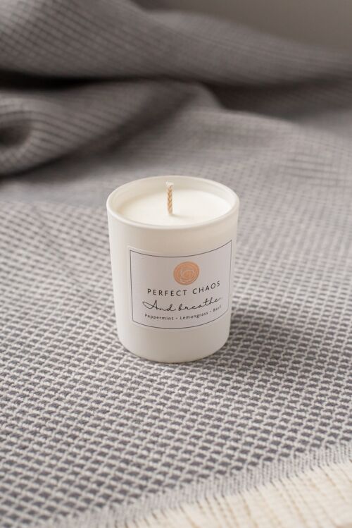 Travel Candle - Peppermint, Lemongrass and Basil
