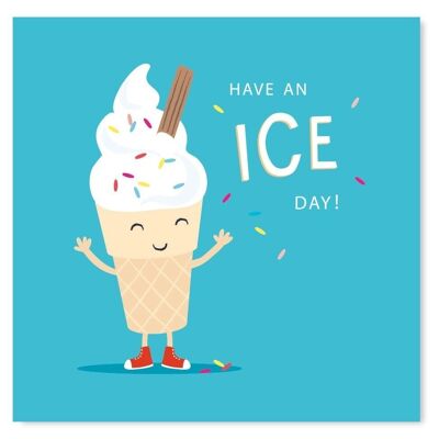 Have an 'Ice Birthday card