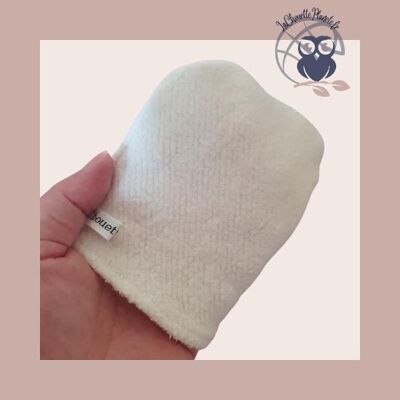 Eco-responsible make-up remover glove