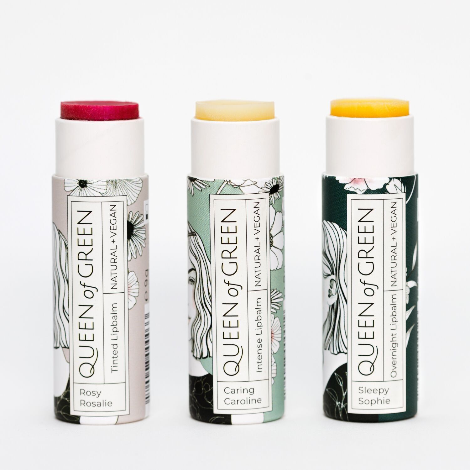 Lip care trio - for day, night and delicate tint