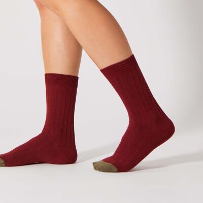 BeVolcano – Socken aus 100 % Bio-Baumwolle