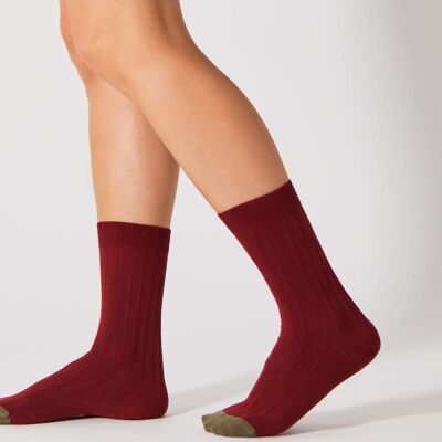 BeVolcano – Socken aus 100 % Bio-Baumwolle