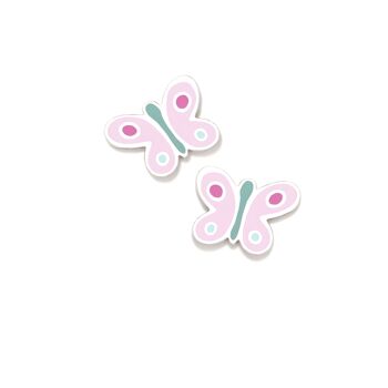 BOUCLES D'OREILLES PAPILLON ZOE 1