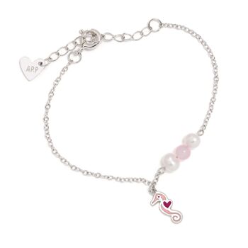 BRACELET CHAÎNE ZOE HIPPOCAMPE 1