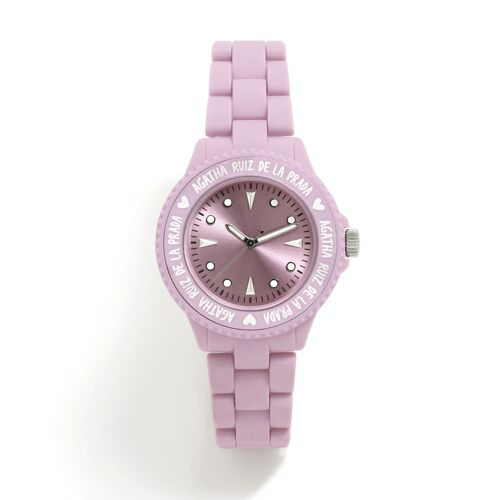 RELOJ PLASTIC ARMIS PINK