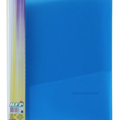 EXXO by HFP ring binder / ring binder / ring binder, A4, made of PP, with bar pocket and inner pocket, with 4 D-ring mechanism