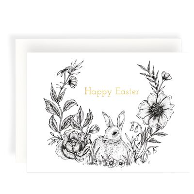 Floral Rabbit-