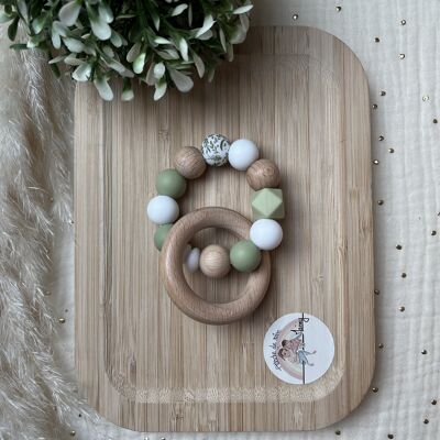 Teething ring Khaki