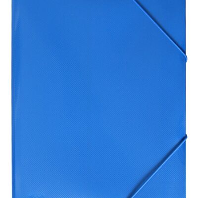 EXXO by HFP corner stretcher / elastic folder / collection folder, A4, made of PP, with 30mm filling height, with elastic band and 3 flaps in the back cover