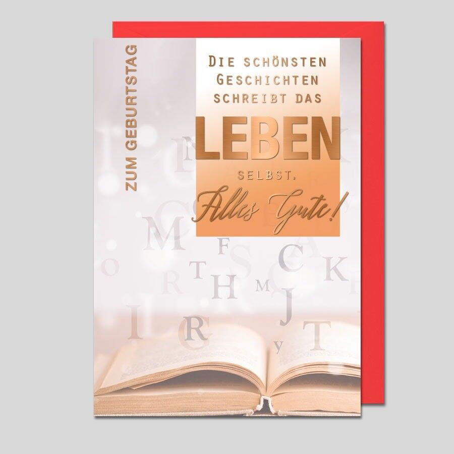 Tarjeta de cumpleaños HERMOSAS HISTORIAS