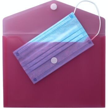 Pochettes porte-documents, chemises, pochettes paysage A5 - porte-documents avec rabat et fermeture velcro 16