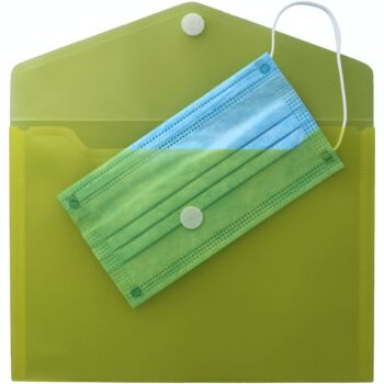 Pochettes porte-documents, chemises, pochettes paysage A5 - porte-documents avec rabat et fermeture velcro 21