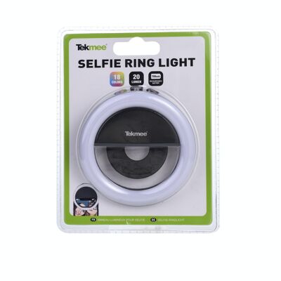 Tekmee Ring light telephone, Anneau de Lumière pour Selfie,