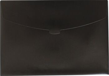 EXXO by HFP Action Wallet - Classeur de collection de sacs à documents haut de gamme A3 paysage avec velcro en opaque 12