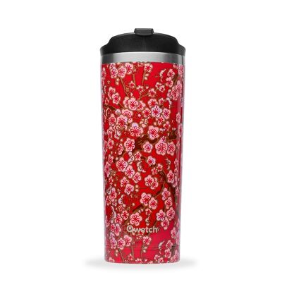 Travel Mug, Flowers - 470 ml