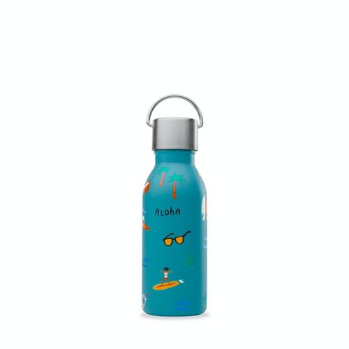 Kids 350ml Flasche Honolulu stahlblau