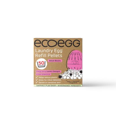 Ecoegg Eco Friendly Laundry Egg Refills British Blooms 50 washes