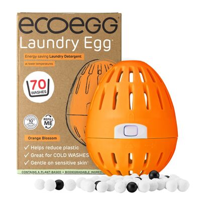 Ecoegg Détergent à lessive écologique Fleur d'oranger 70 lavages.