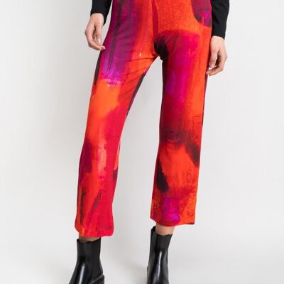 TROUSERS red woman - RHODEN