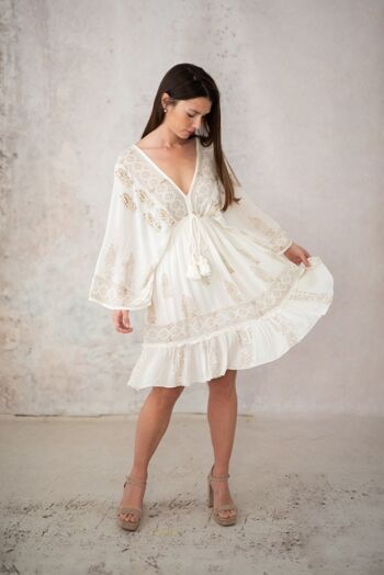 ROBE BLANCHE ALISON 4