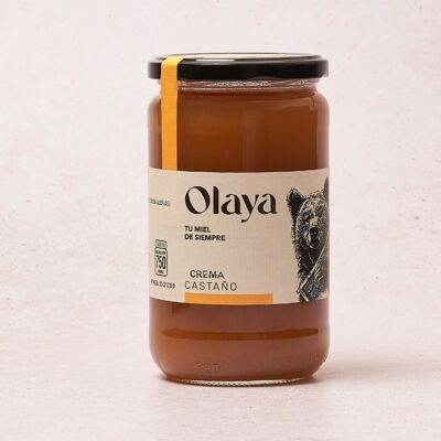 Crème de marrons au miel Olaya 750g