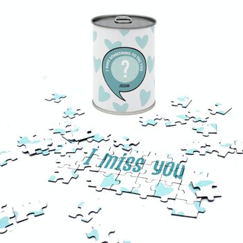 Puzzle à message " I miss you" 2