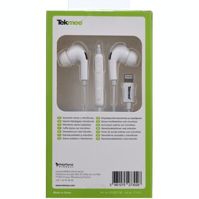 MFI-zertifizierte iPhone-Kopfhörer mit Mikrofon und Lautstärkeregler für iPhone, 14, 13 12 11 Pro Max iPhone X XS Max XR iPhone 6 7 8