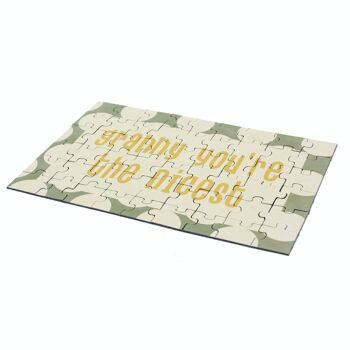 Puzzle à message " Granny you're the nicest" 4