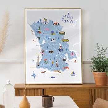 Affiche Pays Bigouden - 30x40cm 4