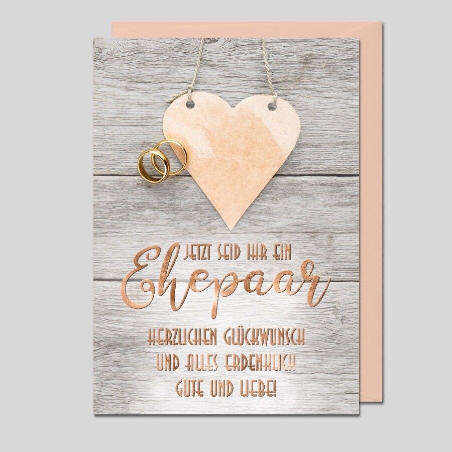 Congratulazioni per il matrimonio ORA SIETE UNA COPPIA