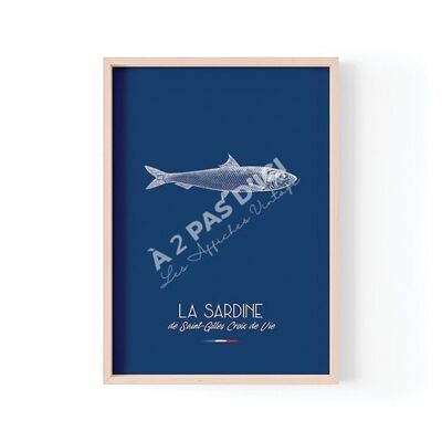 Sardinenplakat