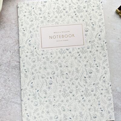 NEW "Linen Floral" Notebook-